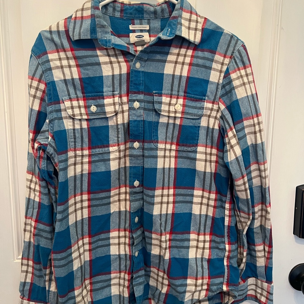 Old Navy Plaid Button Down